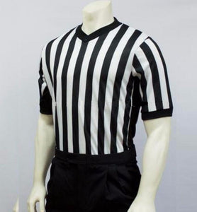 Dri-Fit Basketball Official's Short-sleeved Shirt with Side Panel